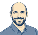 Illustrated portrait of Robert Long